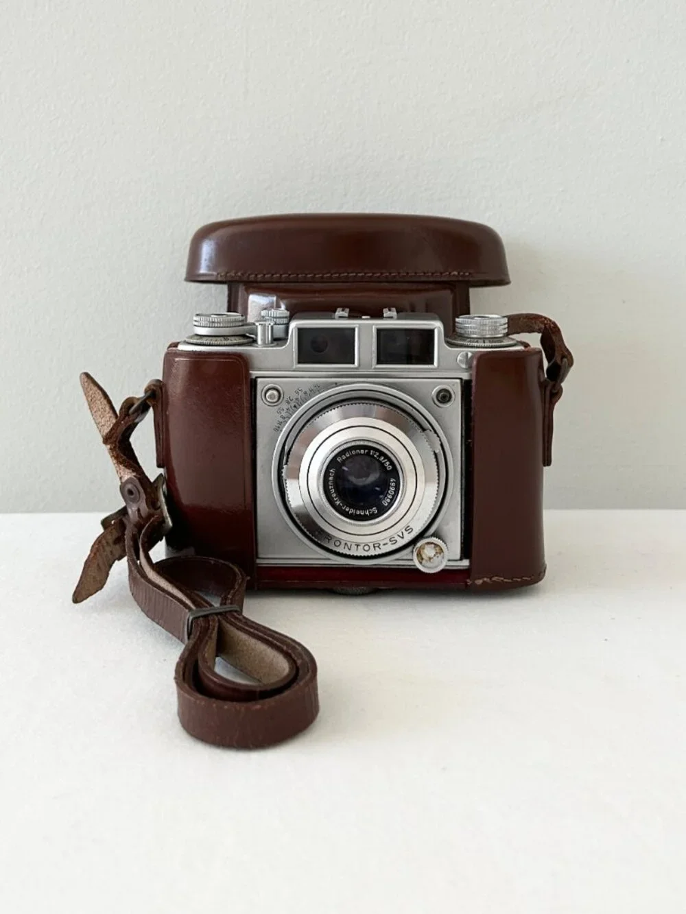 Vintage BALDA Super Baldina Camera Instruction Case 50mm Lens Germany Not Tested